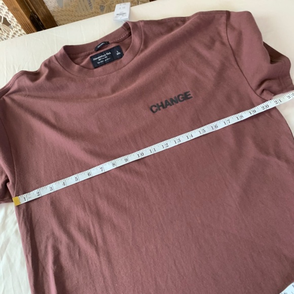 For Justice For Peace Collection "Change" t-shirt Abercrombie & Fitch NWT large - Picture 6 of 6